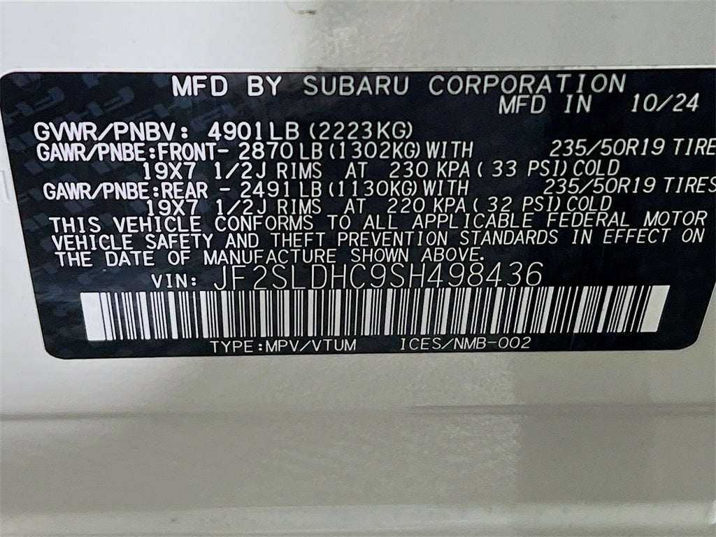 2025 Subaru Forester Sport