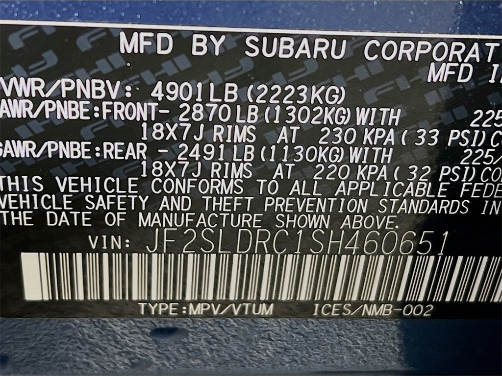 2025 Subaru Forester Limited