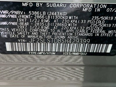 2025 Subaru Forester Hybrid Touring