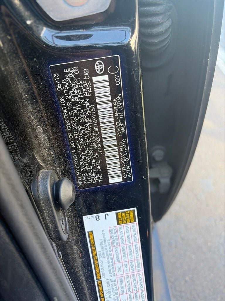 2013 Toyota Prius Three