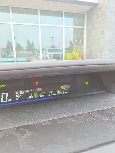 2012 Toyota Prius v Two