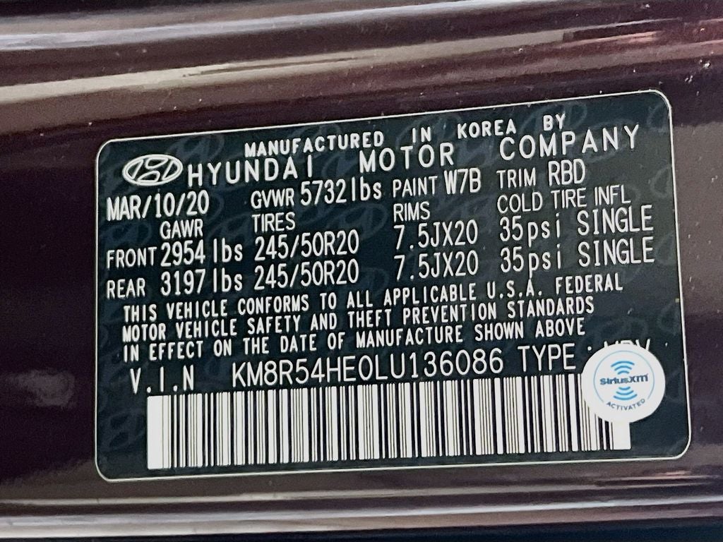 2020 Hyundai Palisade Limited