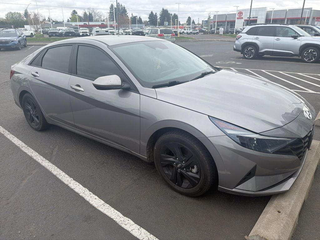 2023 Hyundai Elantra Hybrid Blue