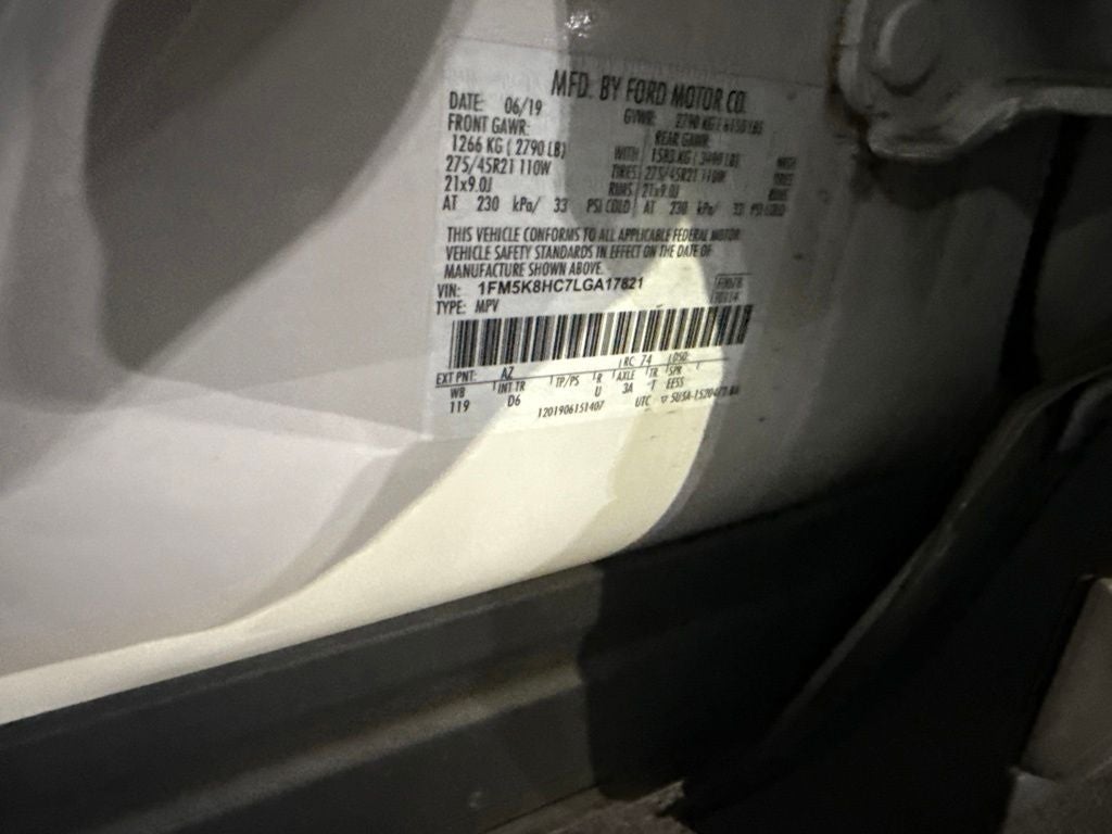 2020 Ford Explorer Platinum