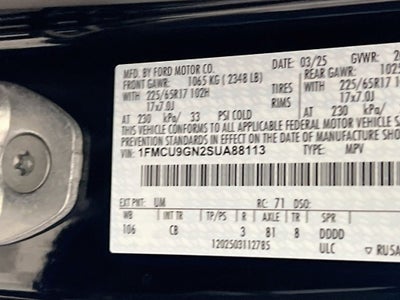 2025 Ford Escape Active