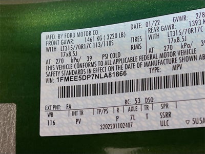 2022 Ford Bronco Wildtrak