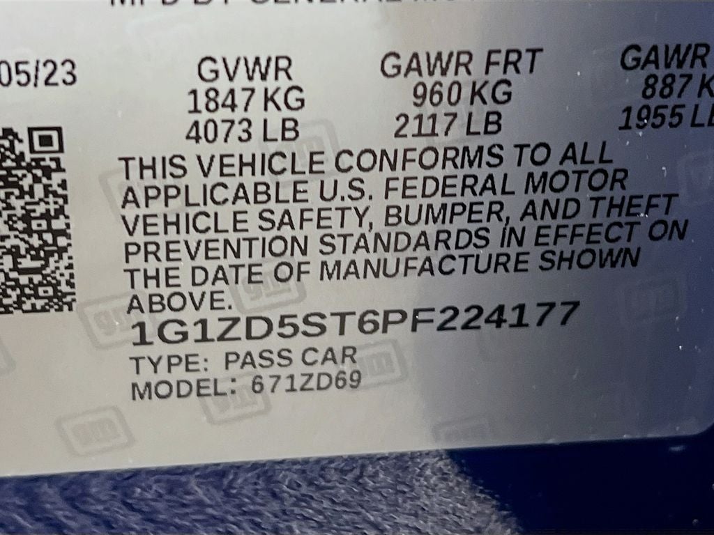 2023 Chevrolet Malibu LT 1LT