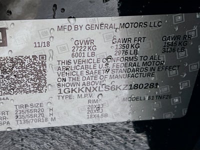 2019 GMC Acadia Denali