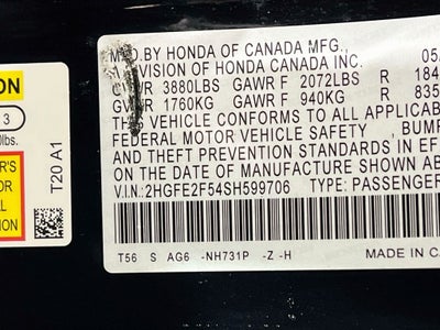 2025 Honda Civic Sport
