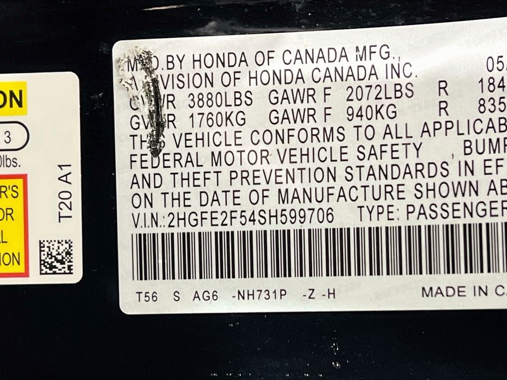 2025 Honda Civic Sport