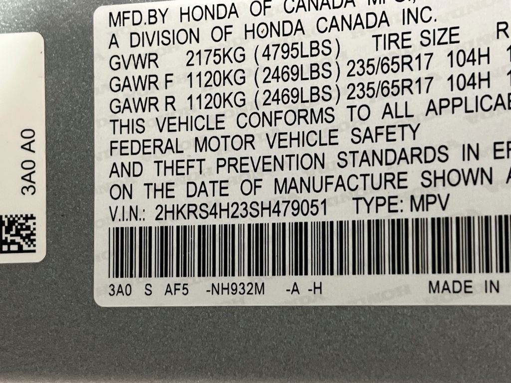 2025 Honda CR-V LX