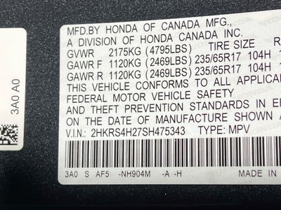 2025 Honda CR-V LX