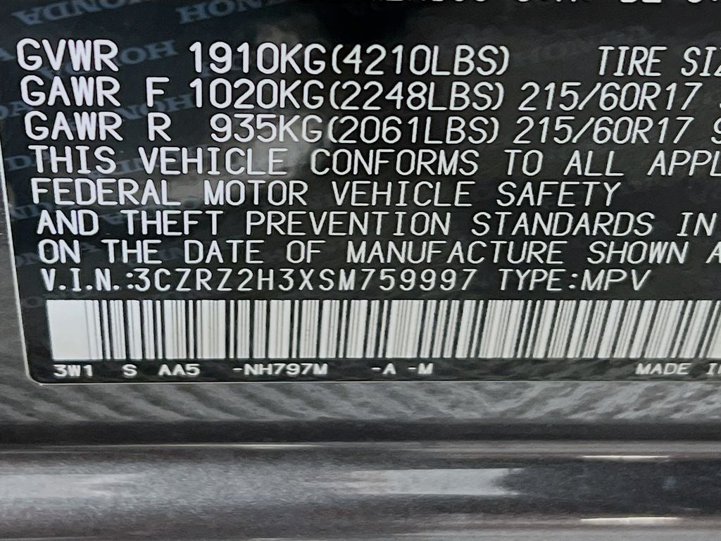 2025 Honda HR-V LX