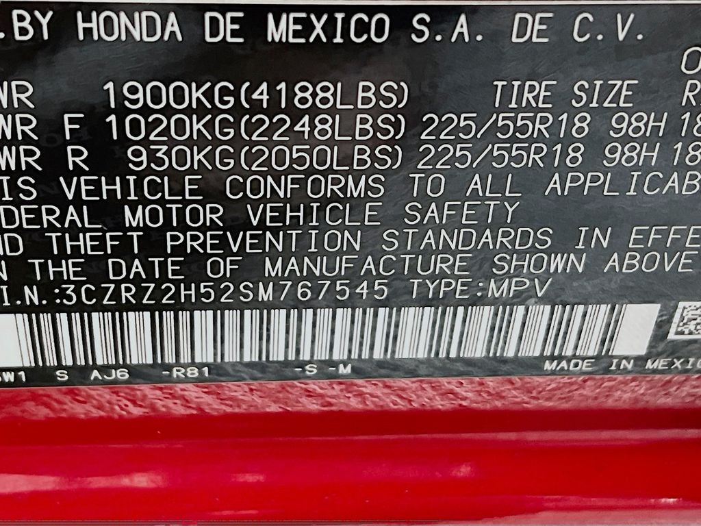2025 Honda HR-V Sport