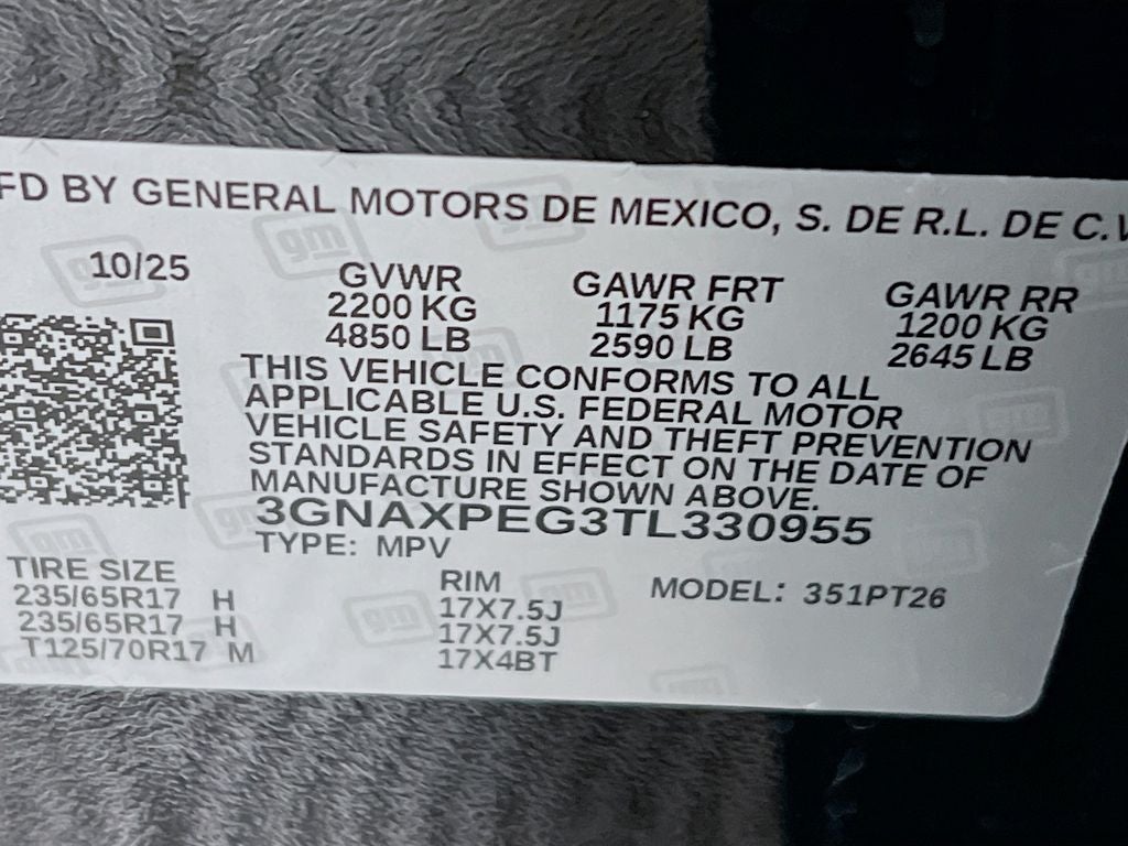2026 Chevrolet Equinox LT