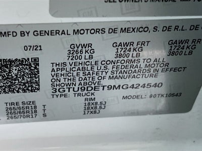 2021 GMC Sierra 1500 SLT