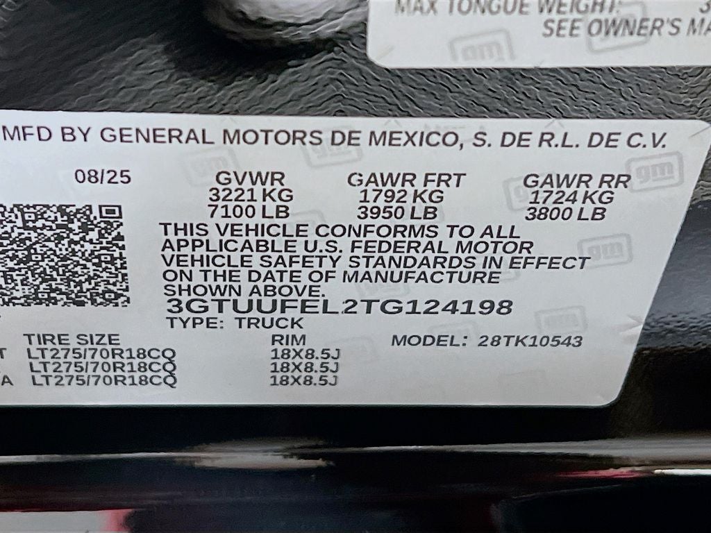 2026 GMC Sierra 1500 AT4X