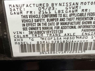2024 Nissan Sentra SV