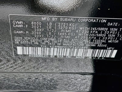 2023 Subaru Ascent Limited