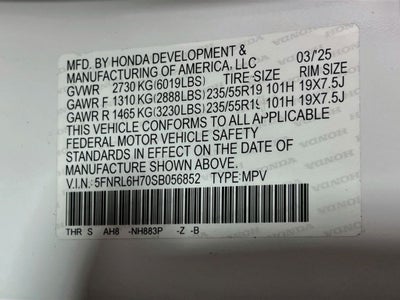 2025 Honda Odyssey Sport-L