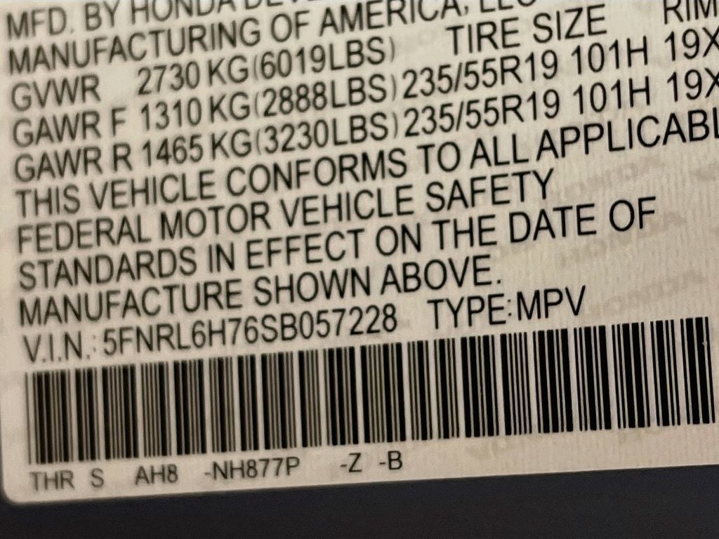 2025 Honda Odyssey Sport-L