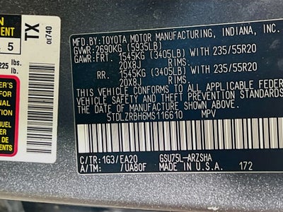 2021 Toyota Highlander XSE