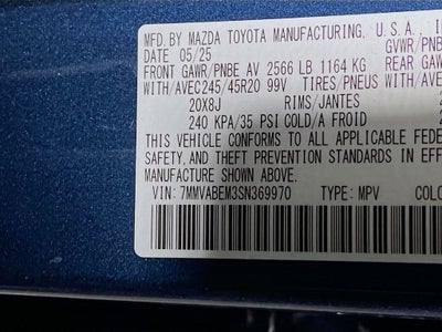 2025 Mazda Mazda CX-50 2.5 S Premium Plus Package