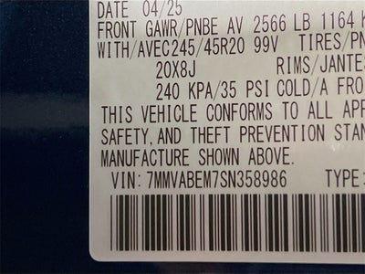 2025 Mazda Mazda CX-50 2.5 S Premium Plus Package