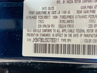 2025 Mazda Mazda CX-5 2.5 S Select Package