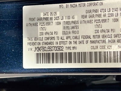 2025 Mazda Mazda CX-5 2.5 S Preferred Package