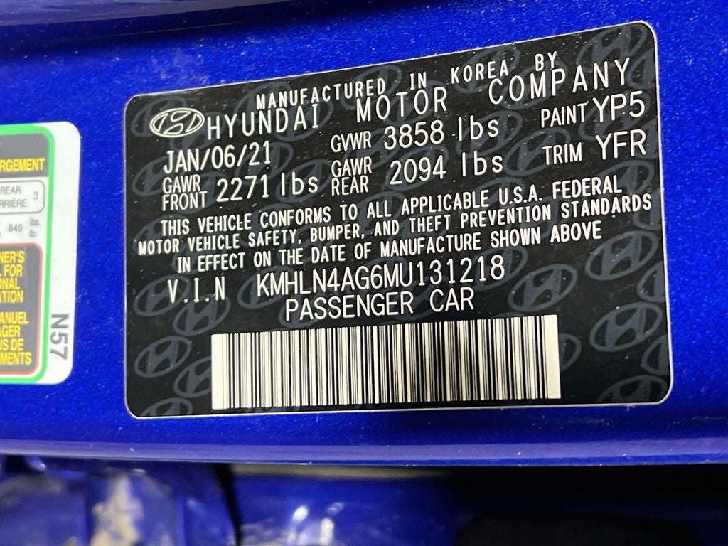 2021 Hyundai Elantra SEL