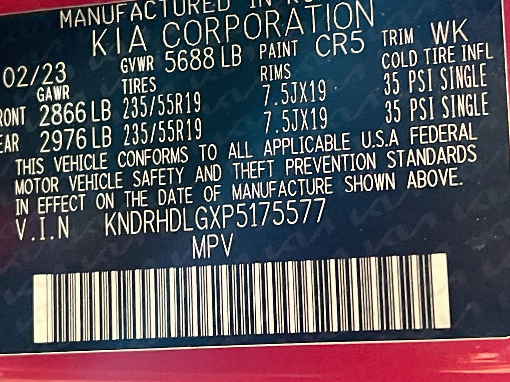 2023 Kia Sorento Hybrid EX