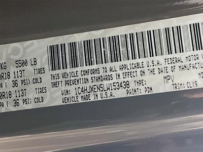 2020 Jeep Wrangler Unlimited Sahara