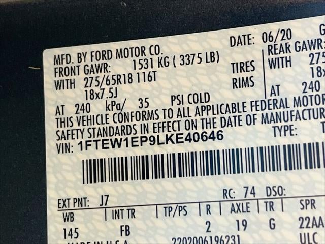 2020 Ford F-150 XLT