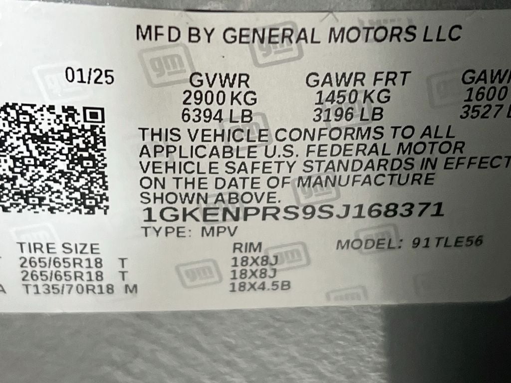 2025 GMC Acadia AT4