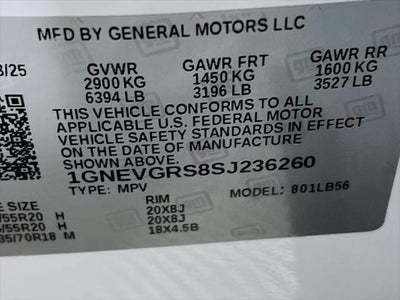 2025 Chevrolet Traverse LT 2LT