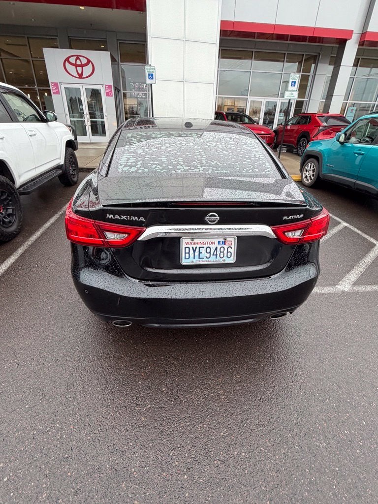 2018 Nissan Maxima Platinum