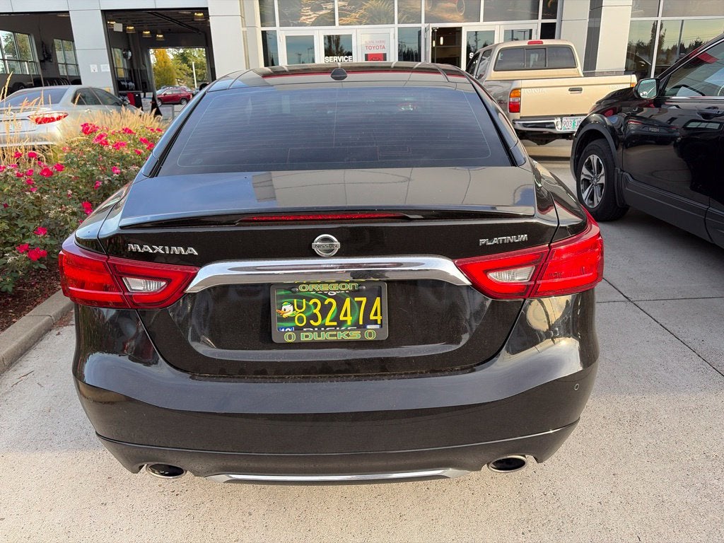 2016 Nissan Maxima Platinum
