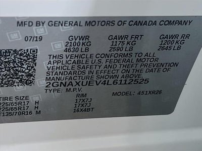 2020 Chevrolet Equinox LT