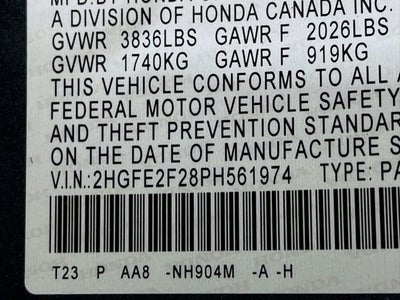 2023 Honda Civic LX
