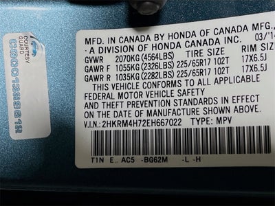 2014 Honda CR-V EX-L