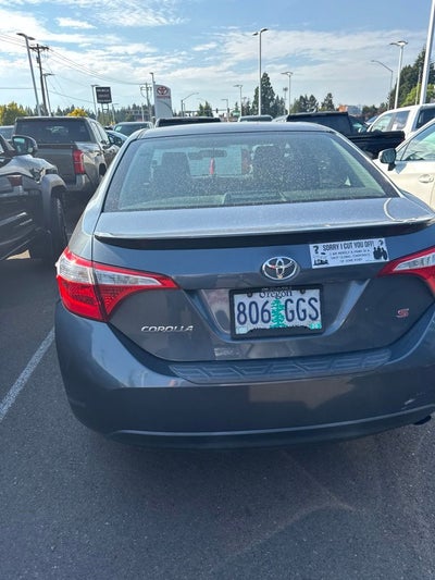 2016 Toyota Corolla S Plus