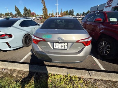 2015 Toyota Corolla LE