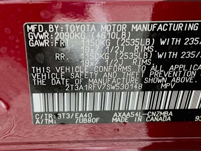 2025 Toyota RAV4 XLE Premium