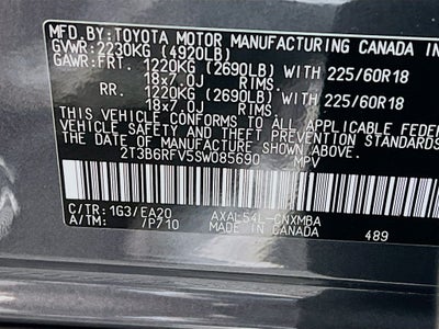 2025 Toyota RAV4 Hybrid XLE Premium