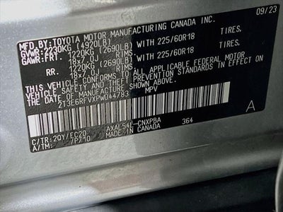 2023 Toyota RAV4 Hybrid XSE