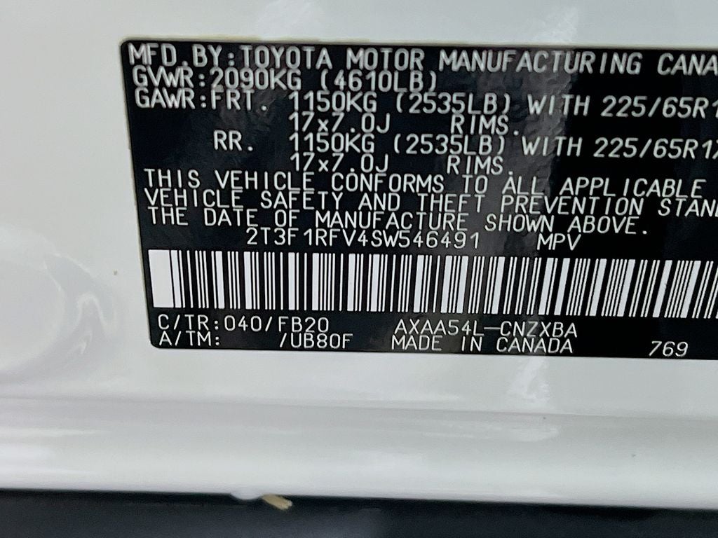 2025 Toyota RAV4 LE
