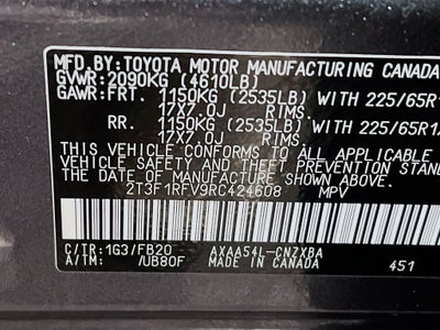 2024 Toyota RAV4 LE