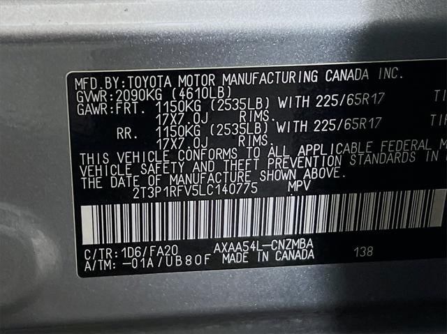 2020 Toyota RAV4 XLE