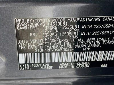 2025 Toyota RAV4 XLE